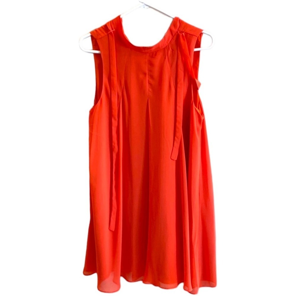 BCBGeneration womenâs orange sleeveless Dress size m